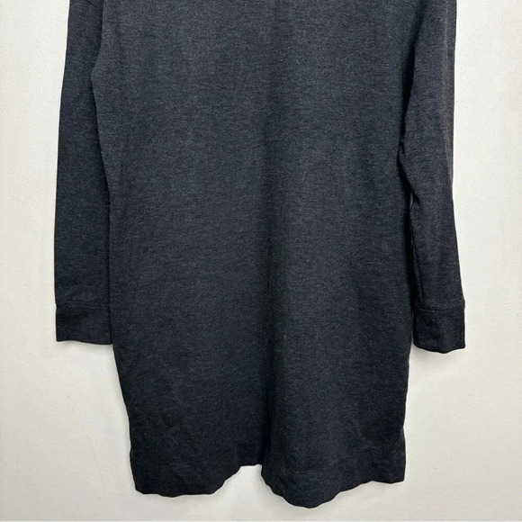Lord & Taylor Womens Size Medium Grey Crew Neck Weighted Dress - Picture 13 of 14